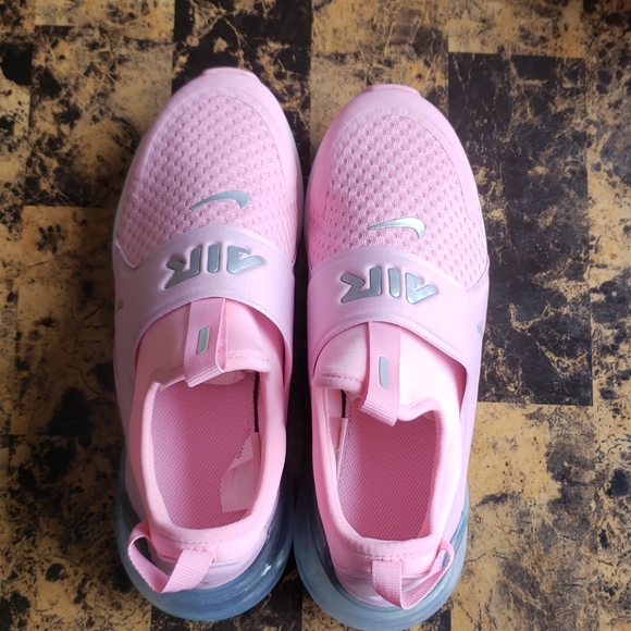 Nike Air Max 270 Extreme (GS) Pink Metallic Silver - Picture 4 of 16